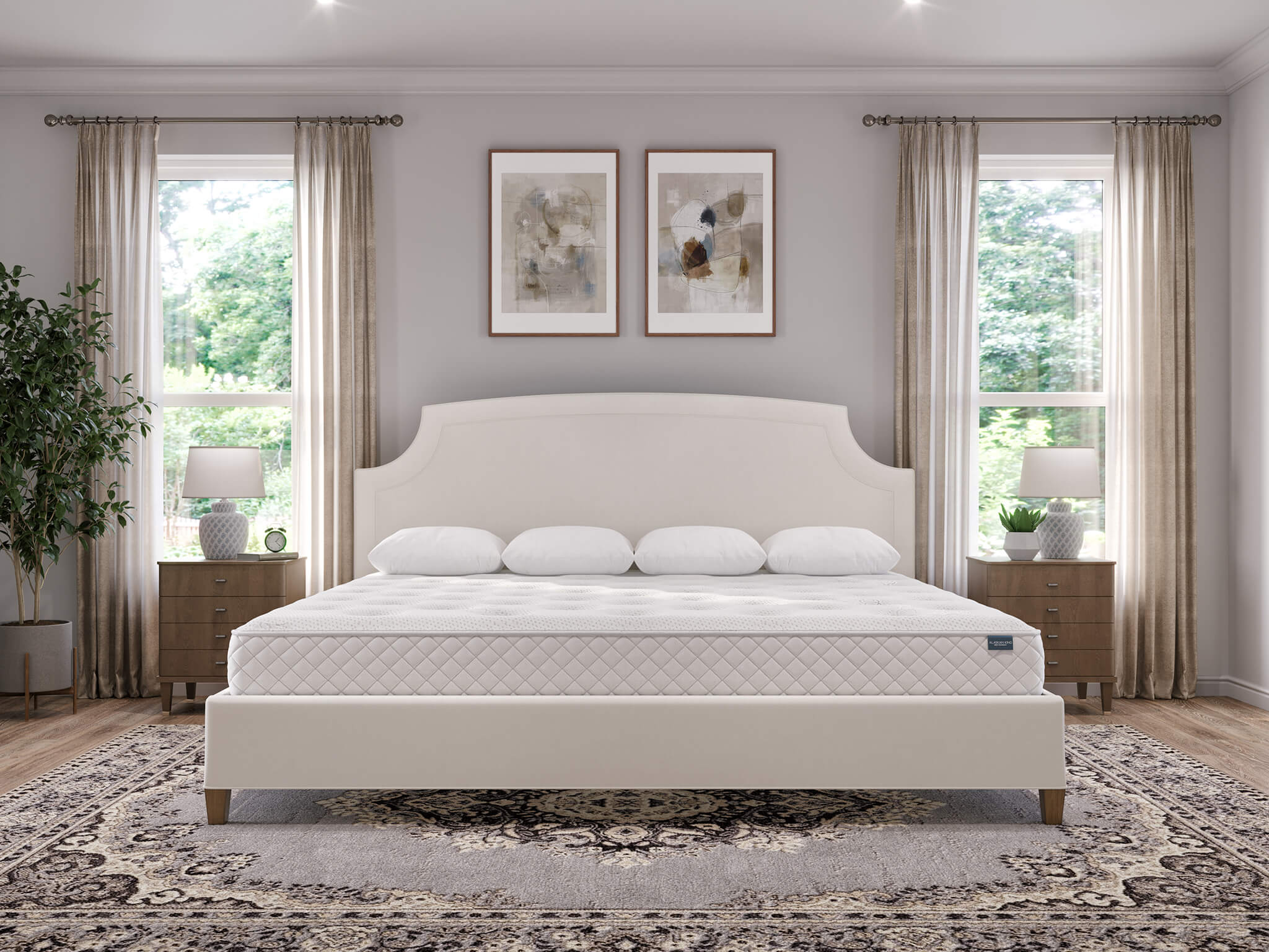 Upholstered beds
