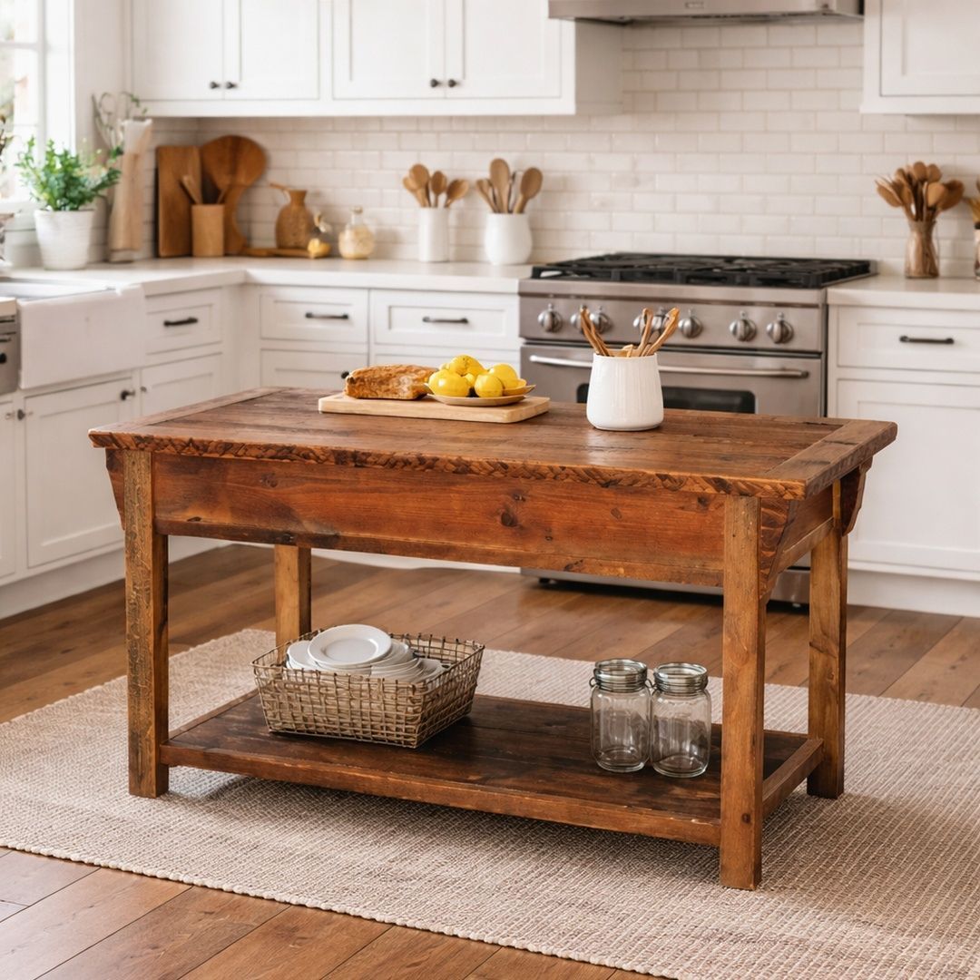 kitchen island with sink