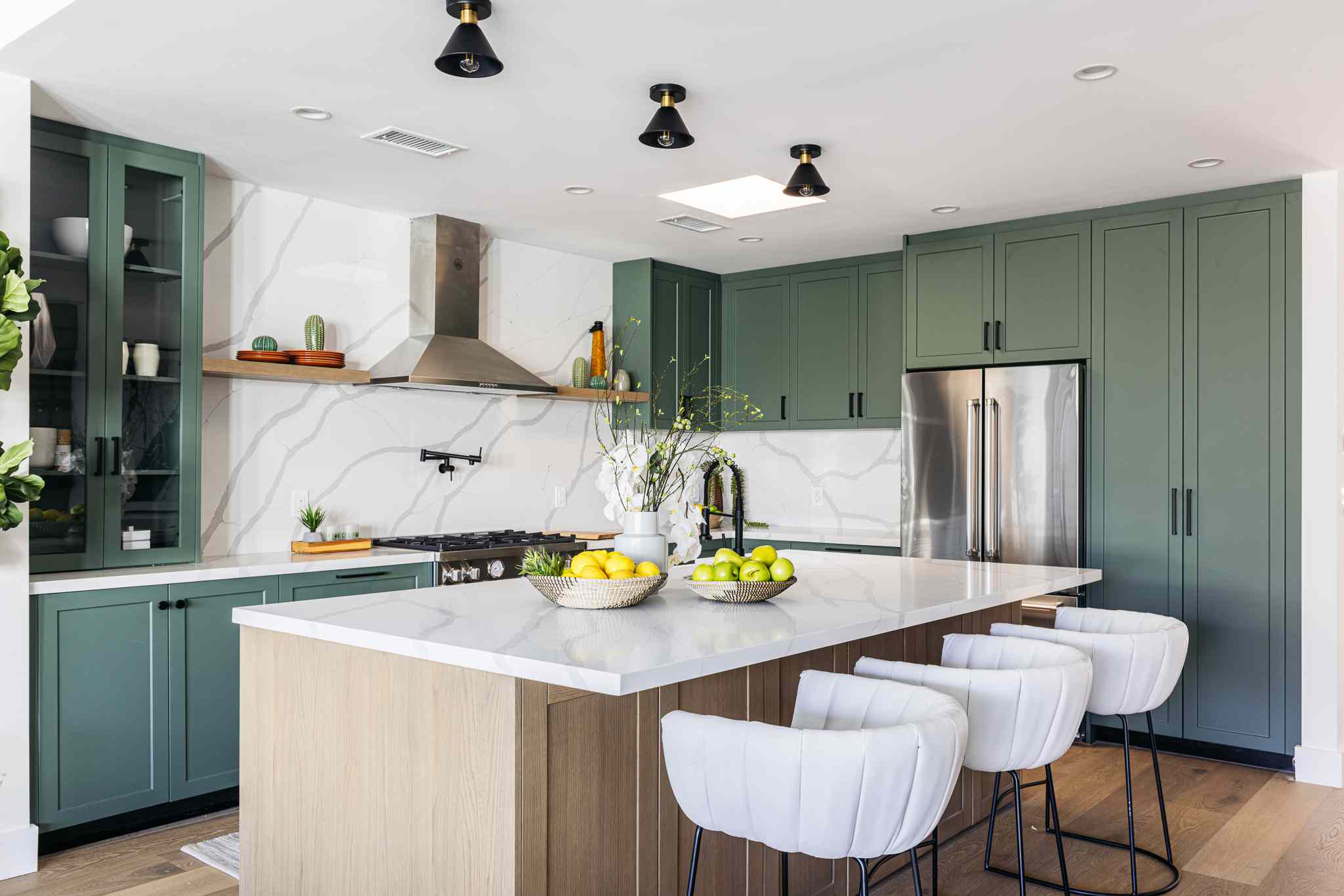 galley kitchen island