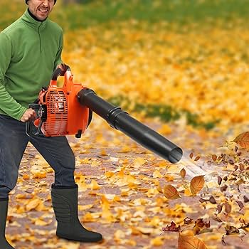 gas-powered leaf blower