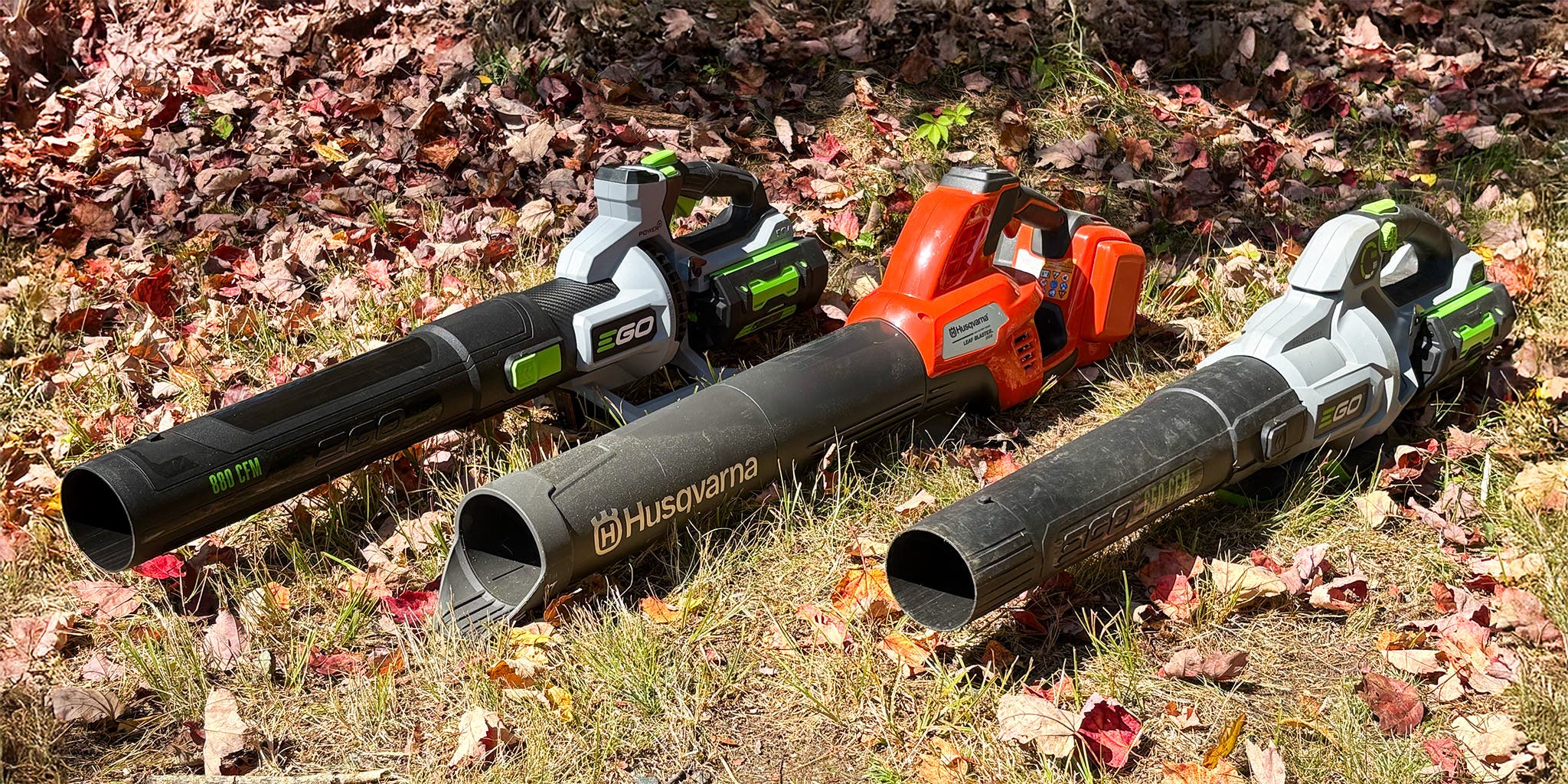 battery-powered leaf blower