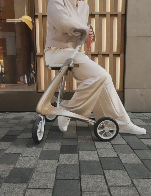 travel walker with seat