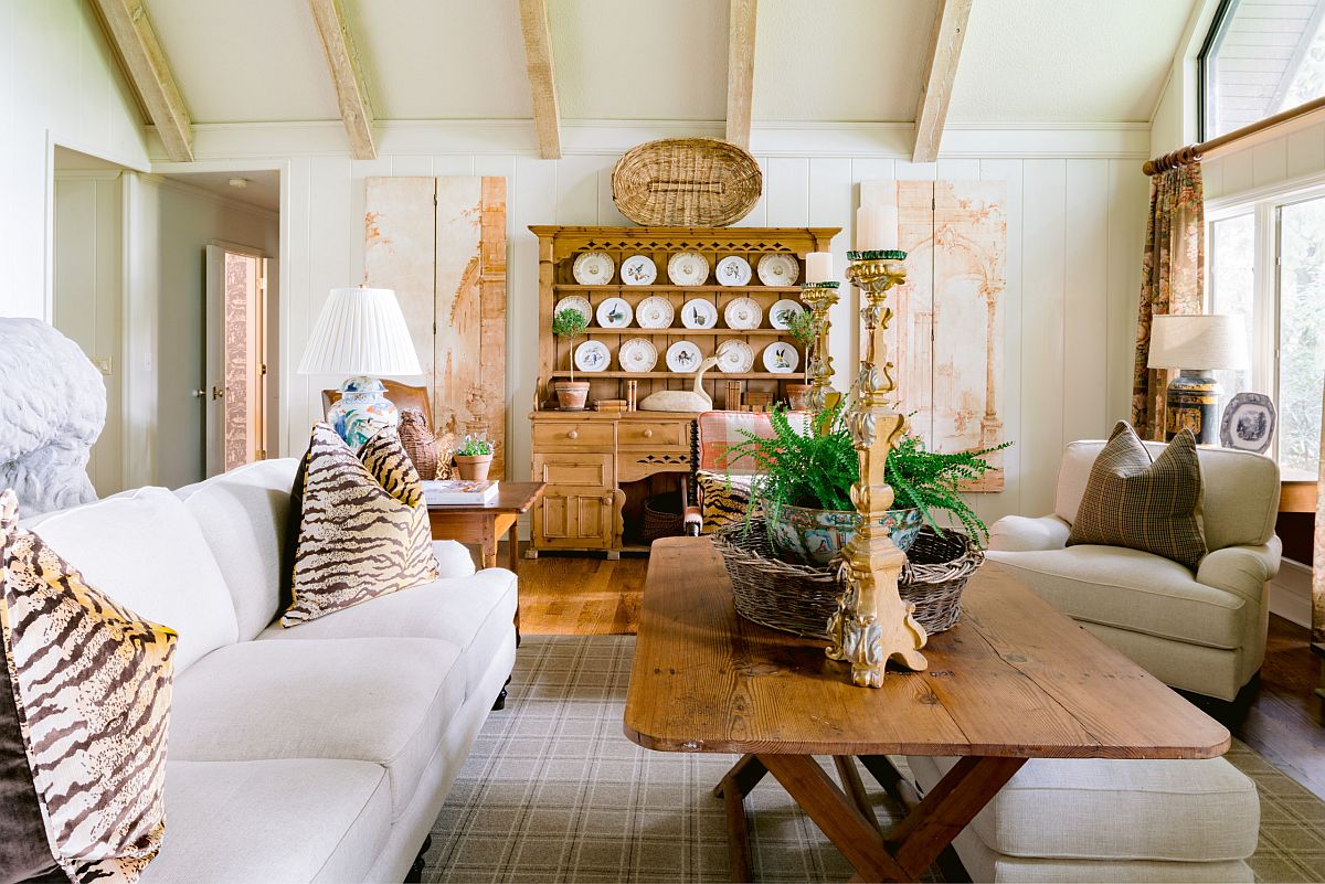 farmhouse living room furniture