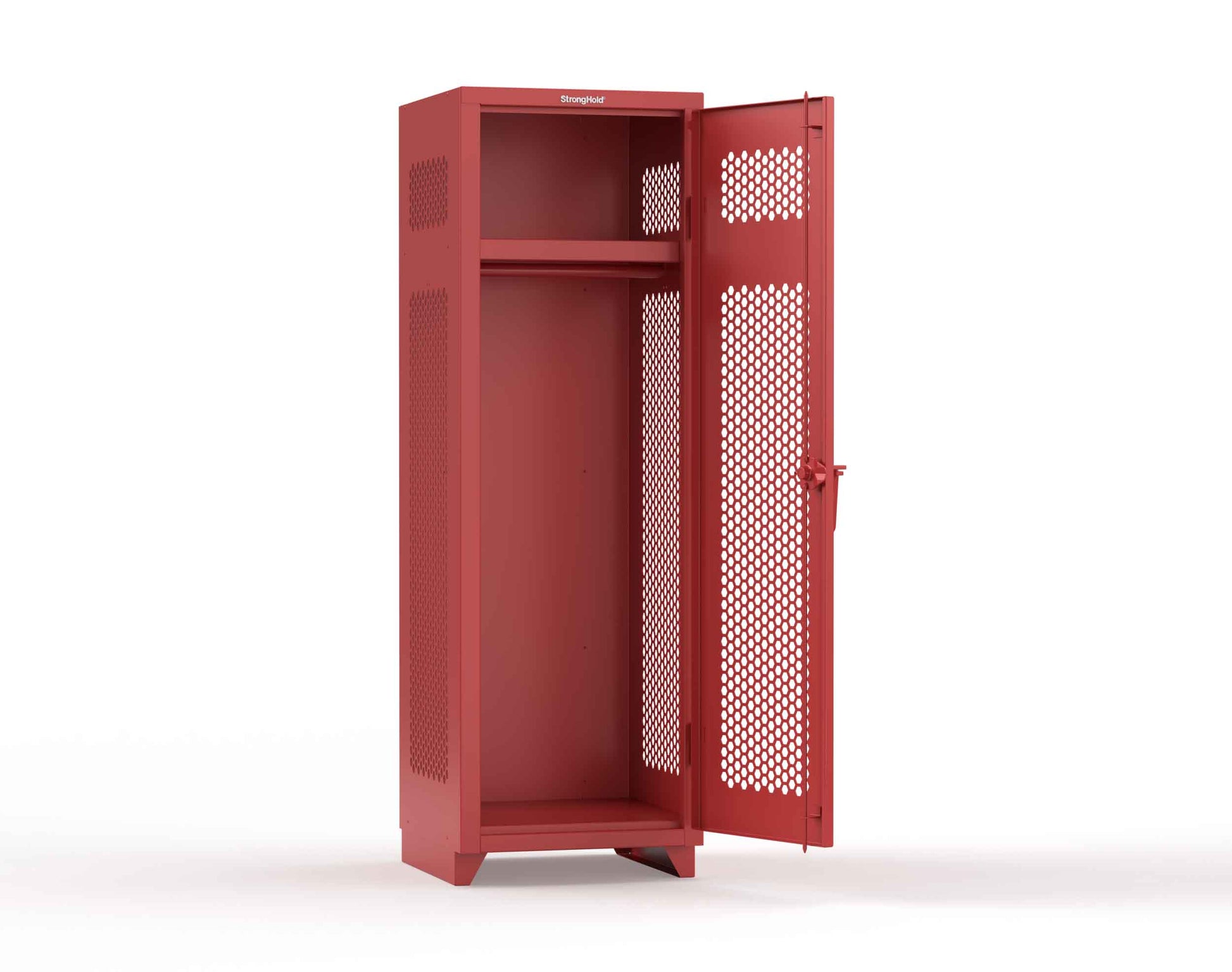 Stackable locker shelves