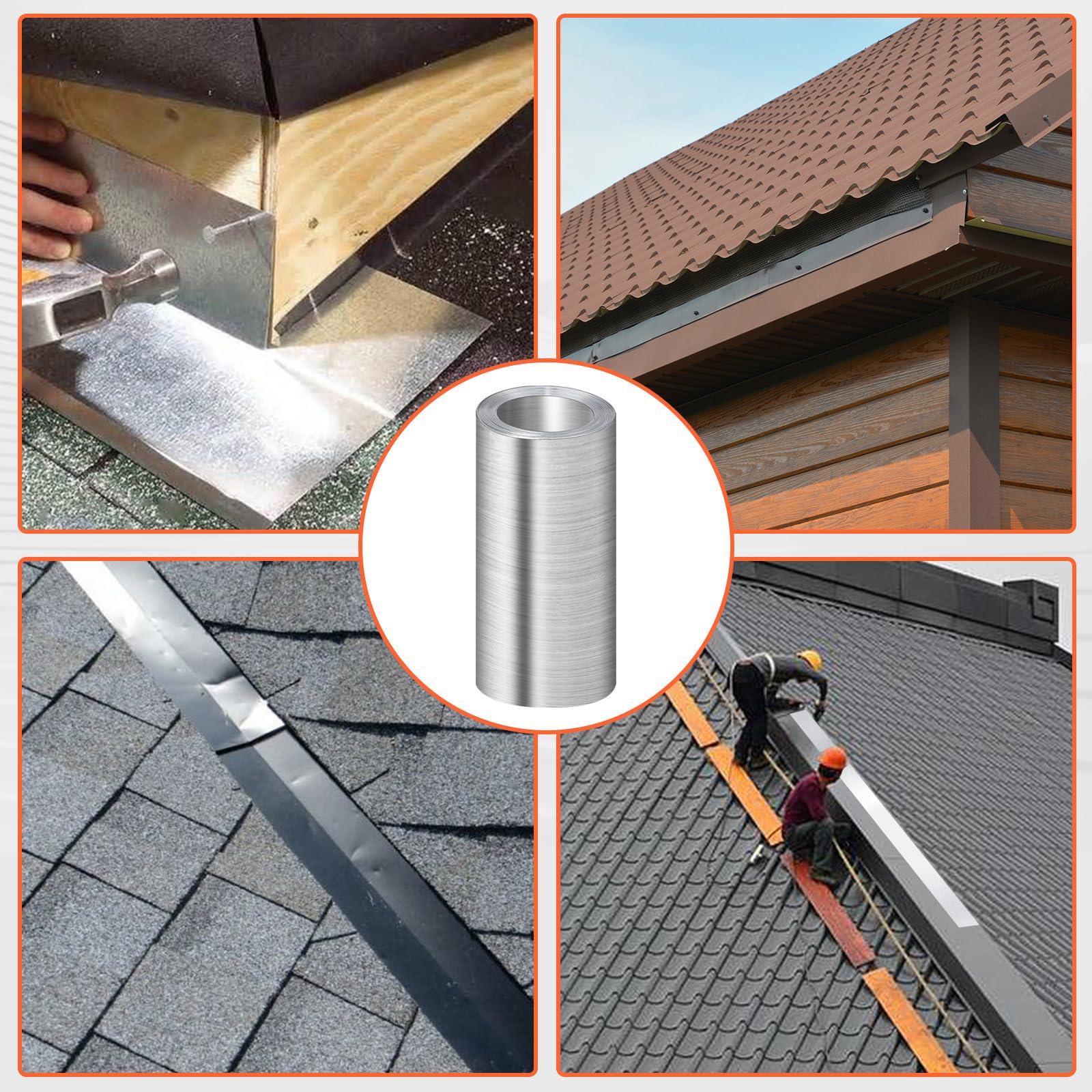 Roof flashing types