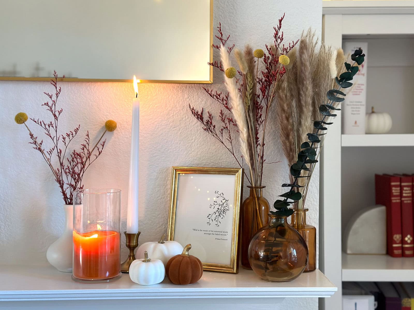 scandinavian fall decor
