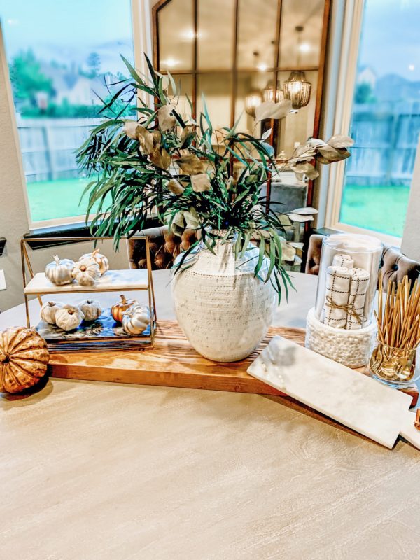DIY minimalist fall decor