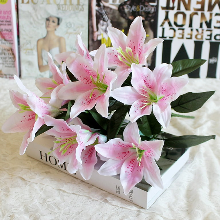 Stargazer lily decorations