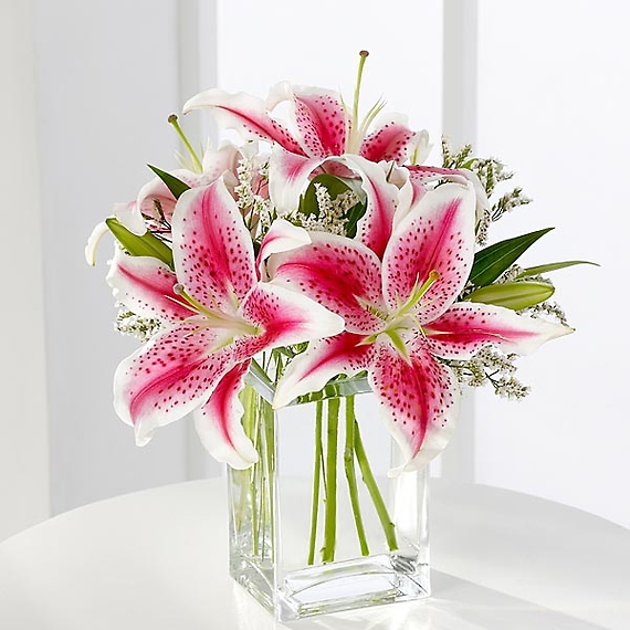 Oriental lily decor
