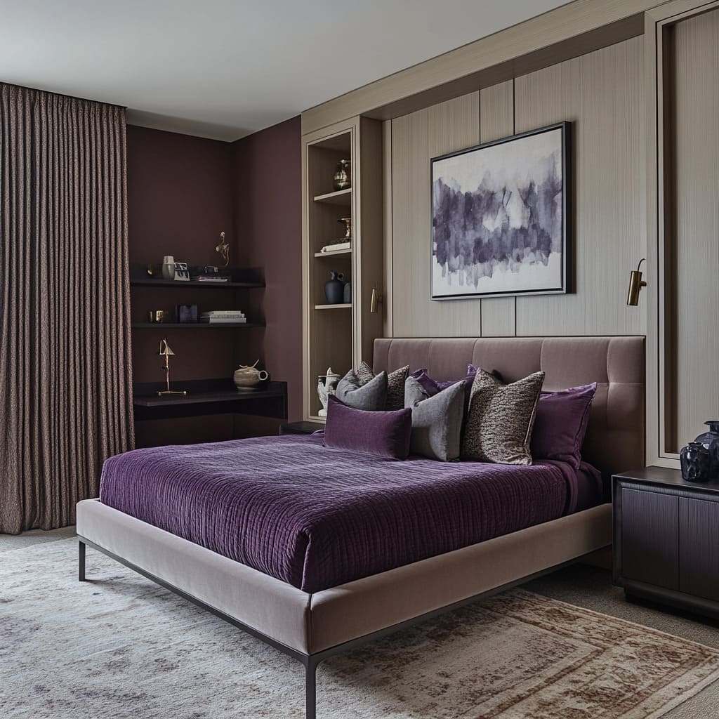 moody bedroom colors