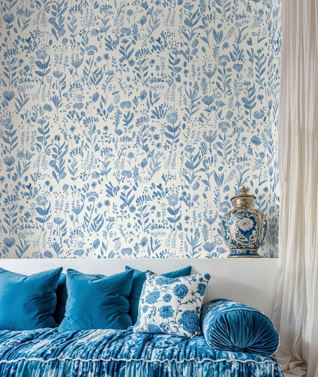 preppy monogram wallpaper