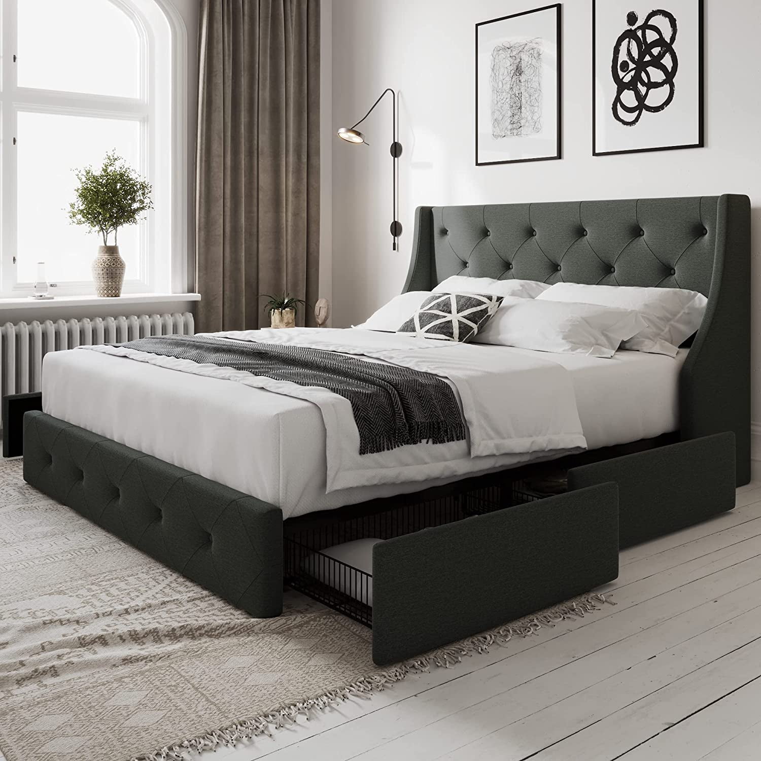 Metal bed frames