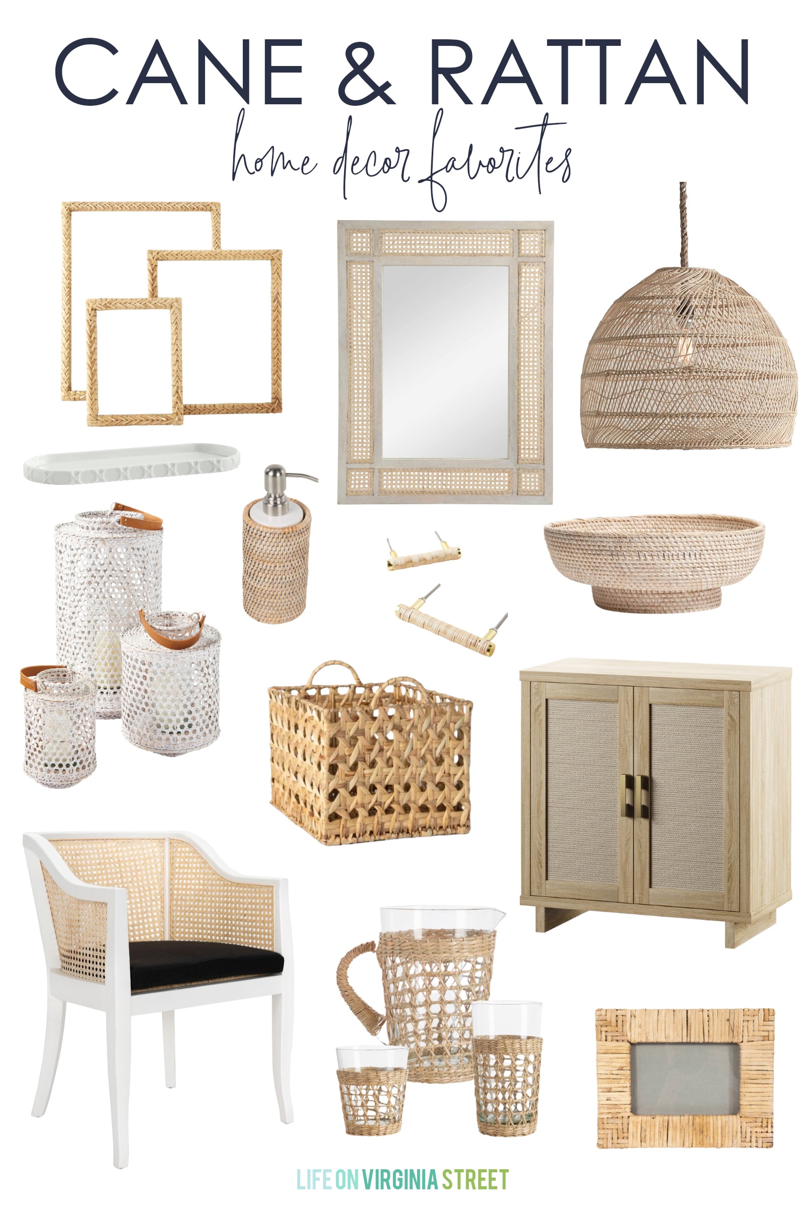 Rattan storage solutions