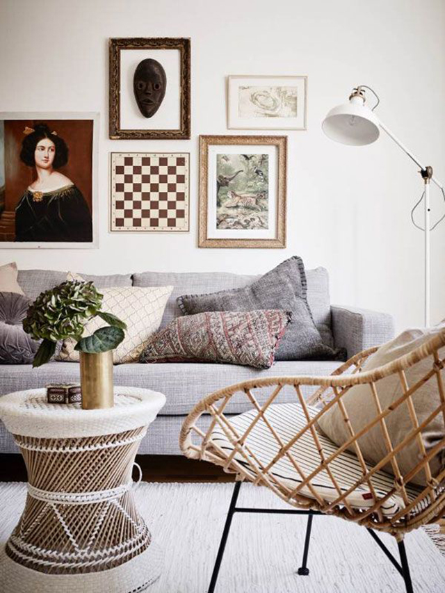 Coastal rattan style