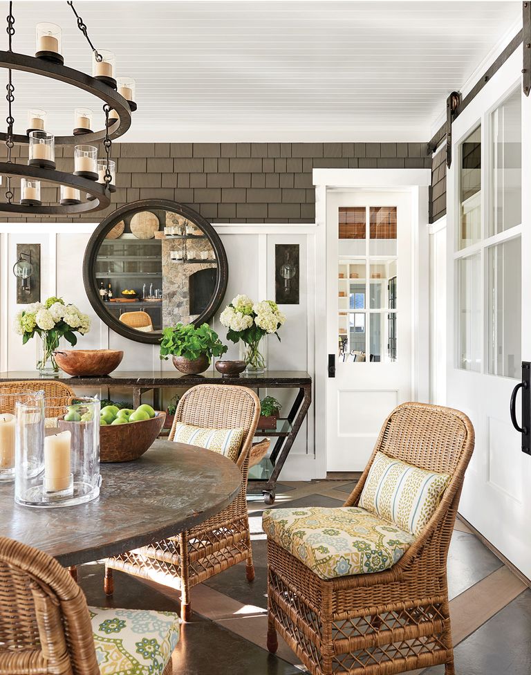 Rattan lighting fixtures