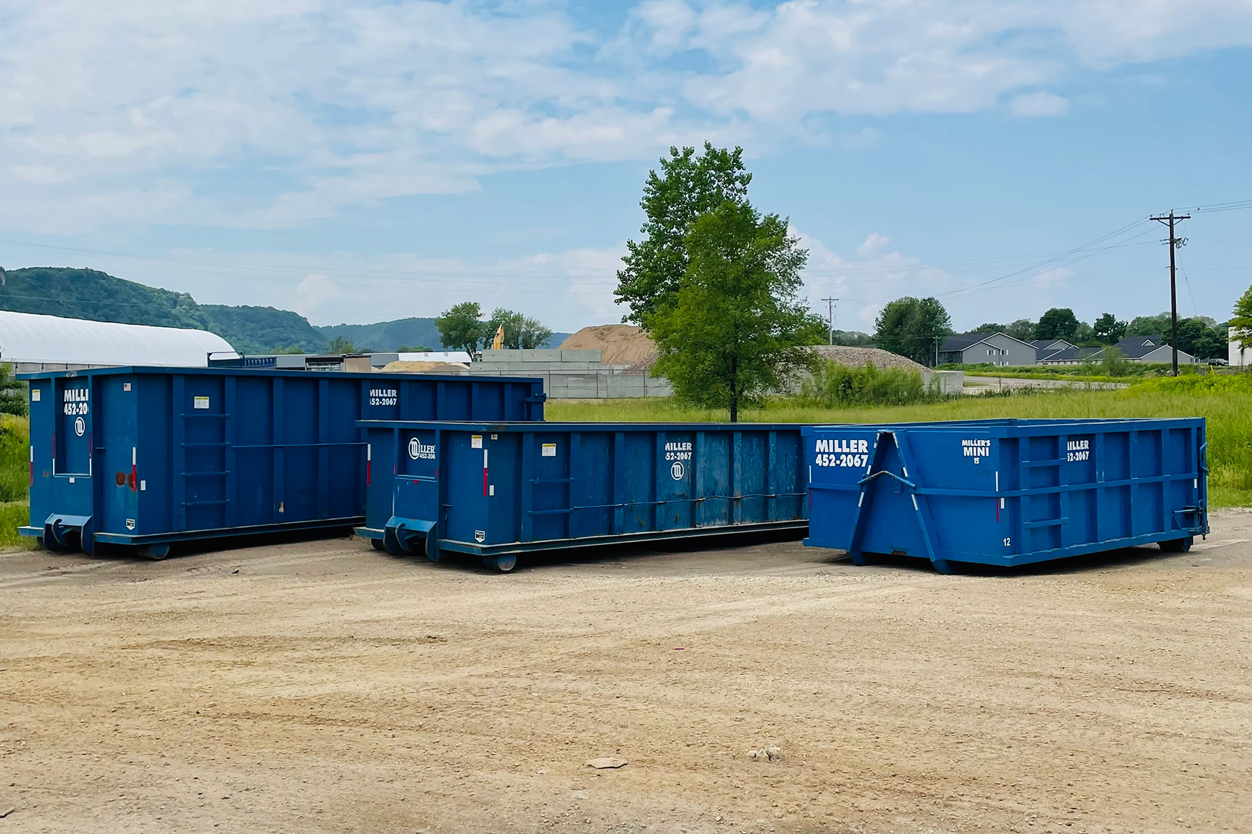construction dumpster