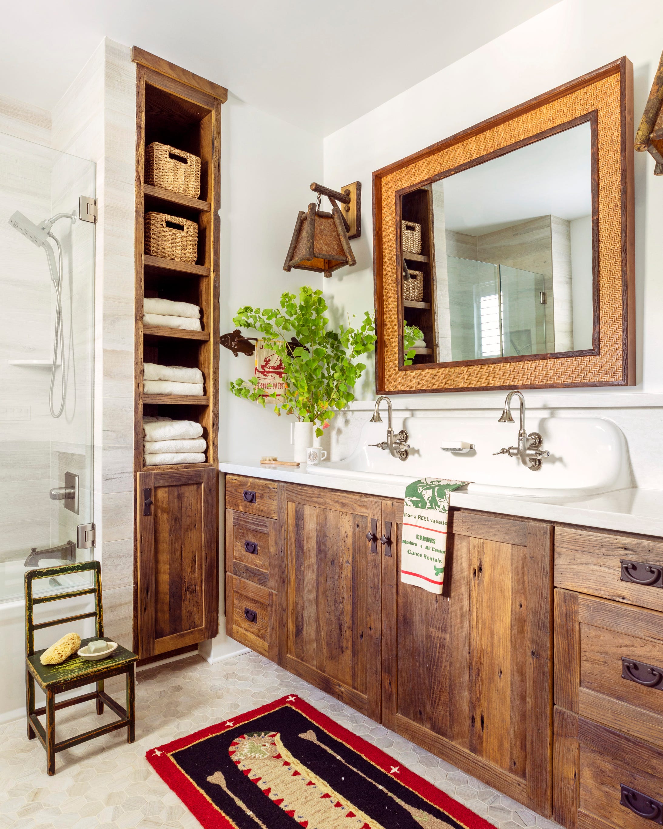 Industrial Rustic Bathroom
