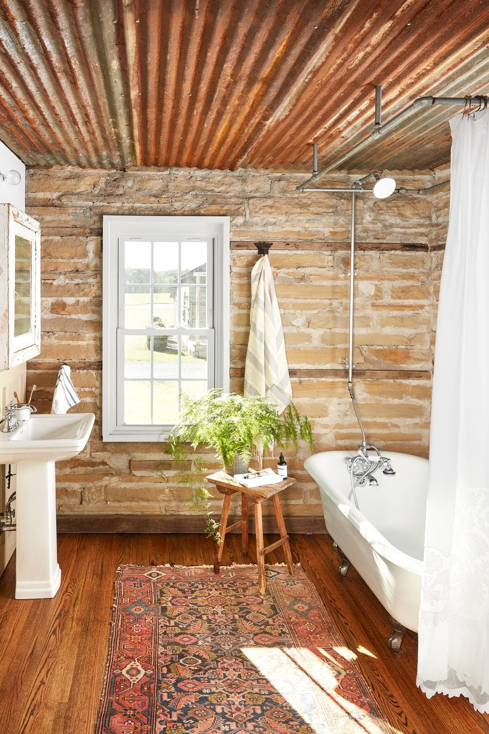 Rustic Bathroom Color Palette