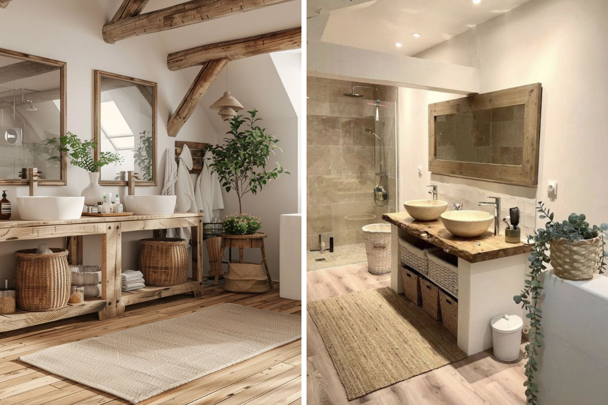 Modern Rustic Bathroom