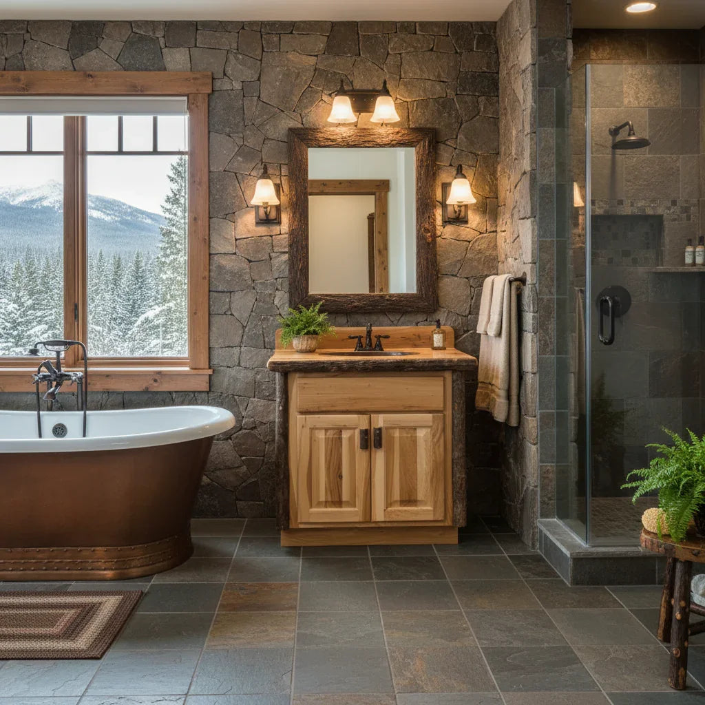 Rustic Bathroom Decor