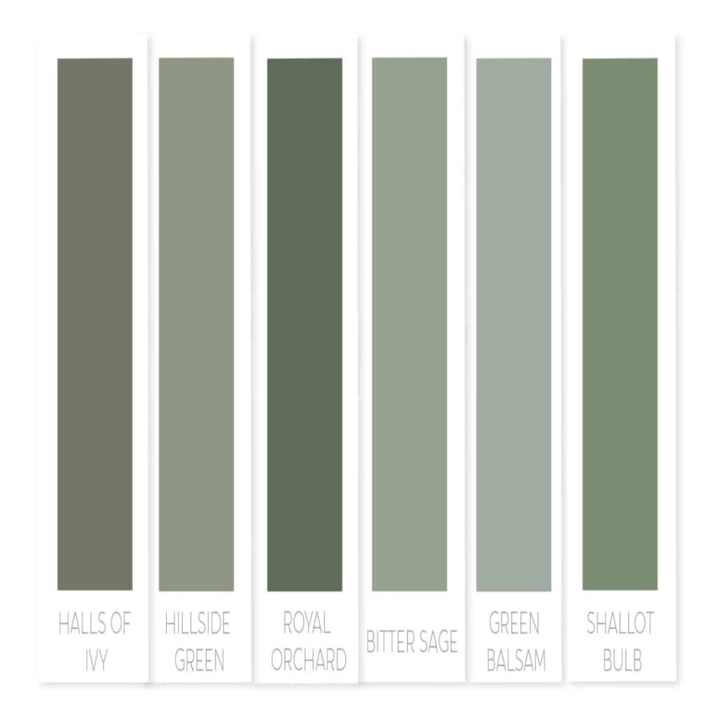 dusty green