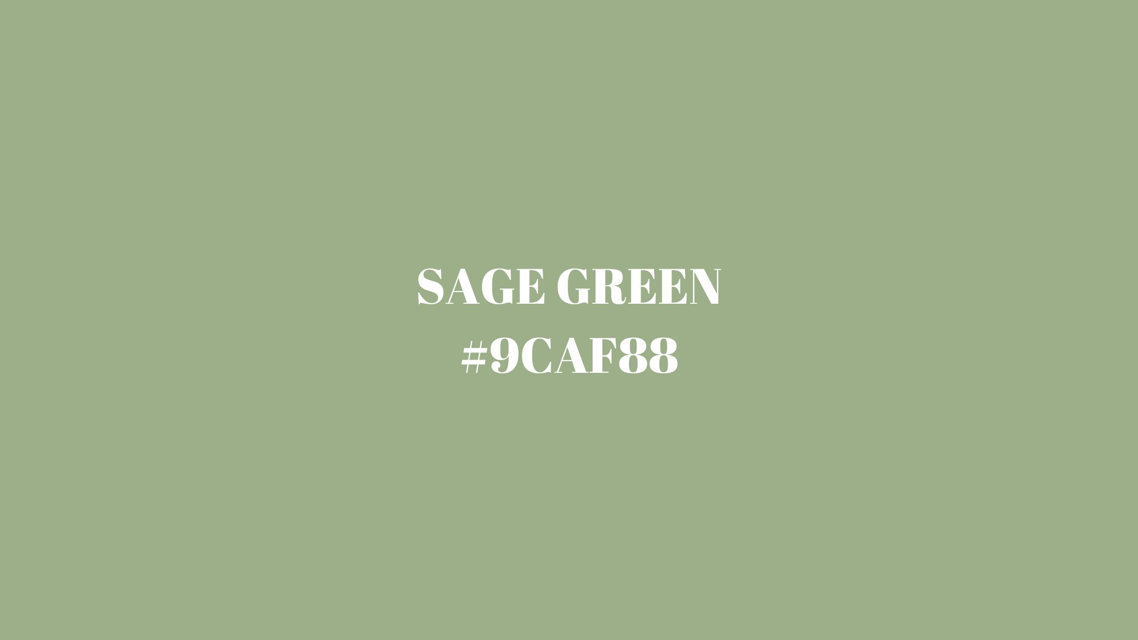 calming green