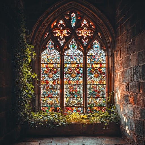 modern DIY stained glass ideas