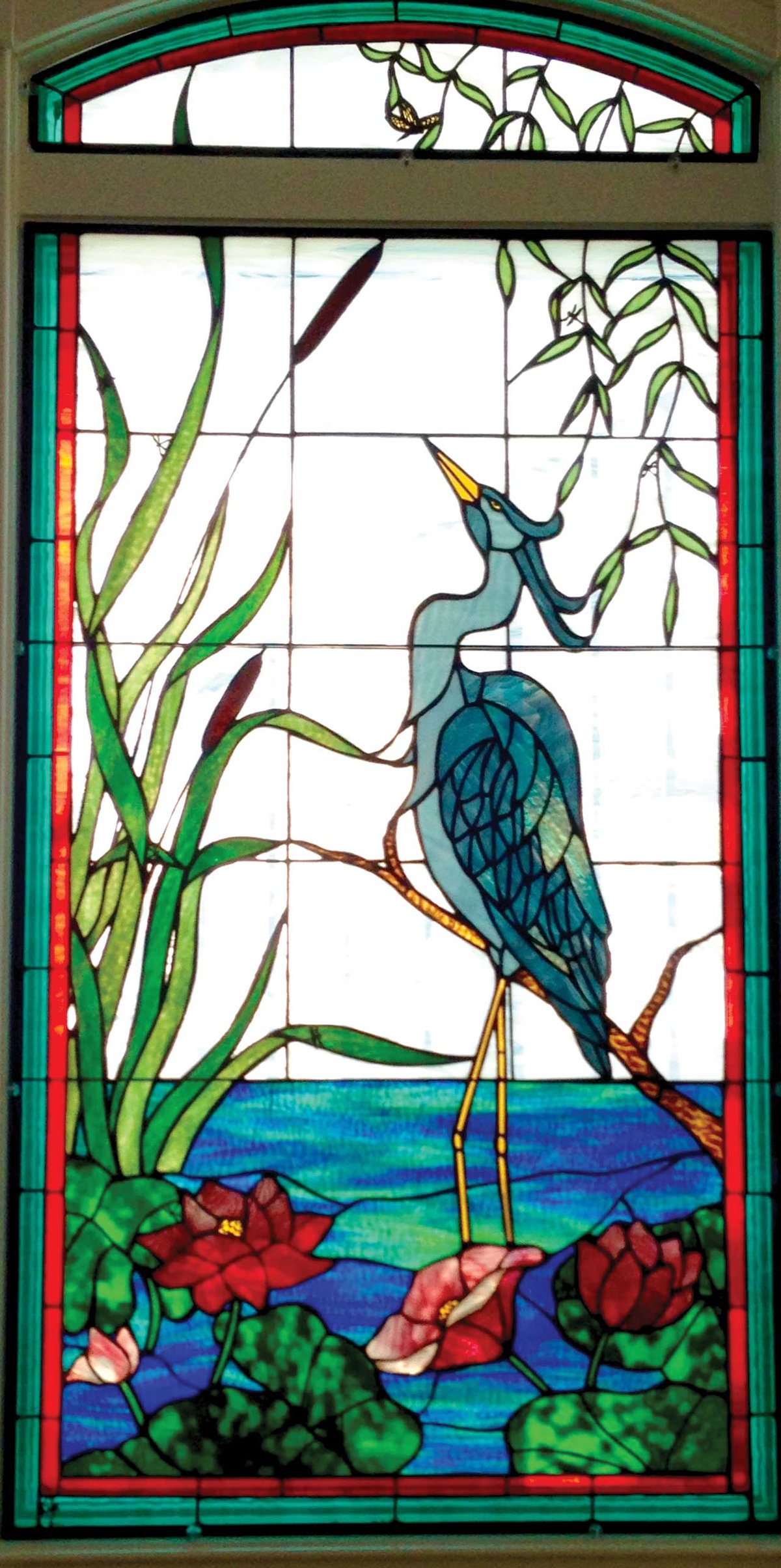 religious stained glass art
