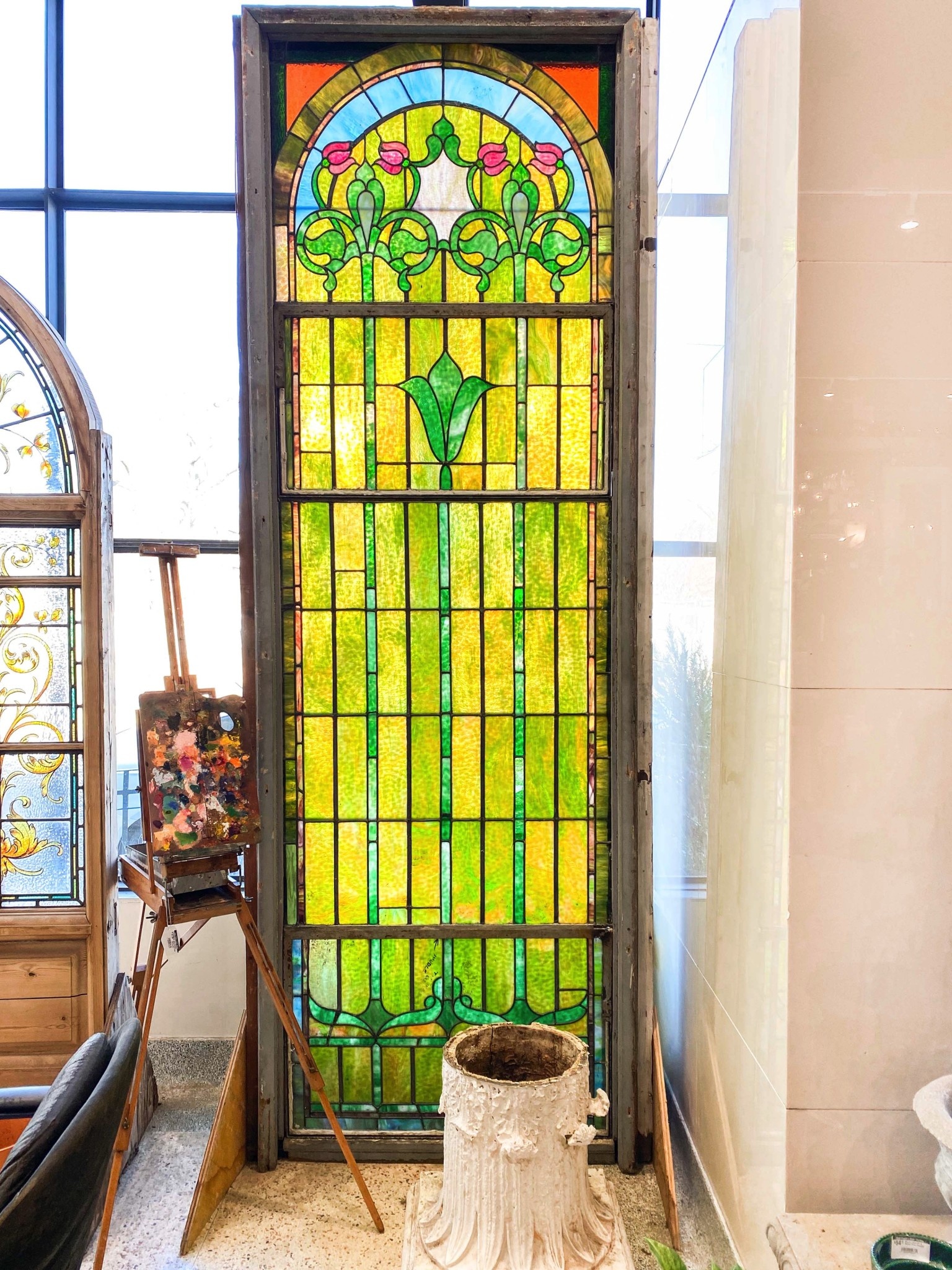 stained glass window panels for sale