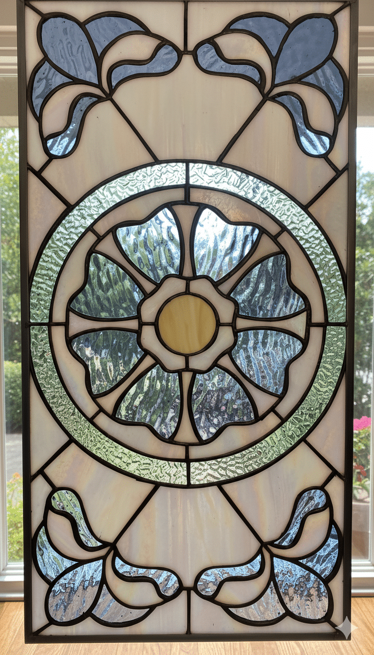 Victorian stained glass patterns