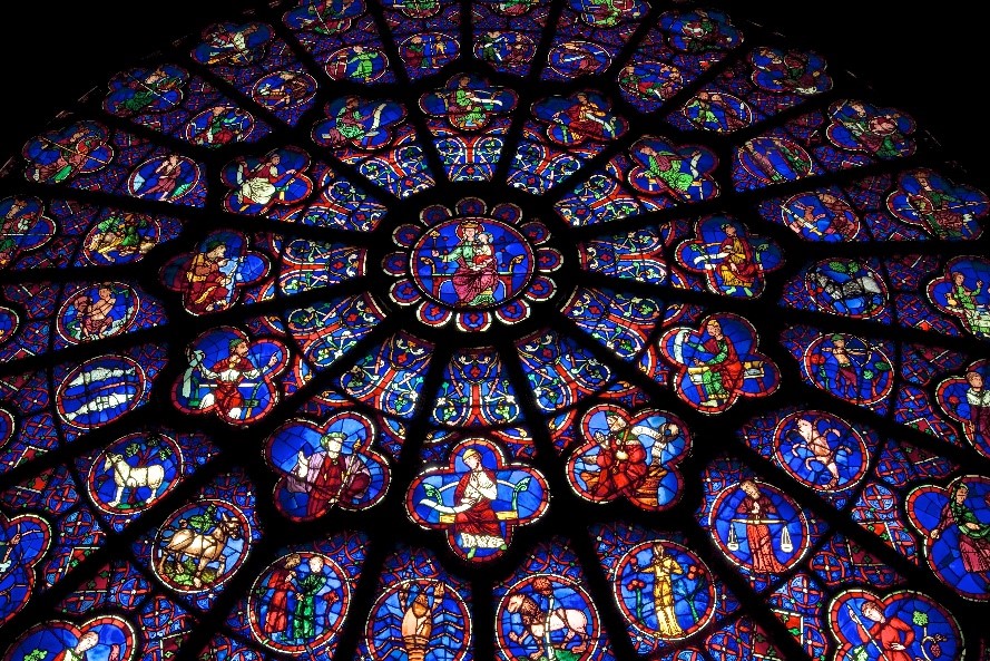 Gothic rose window designs