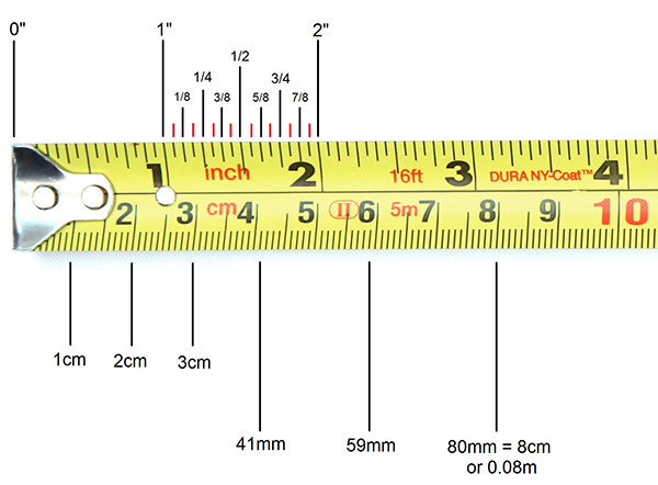 Long-reach tape measures