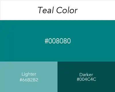 teal color hex code