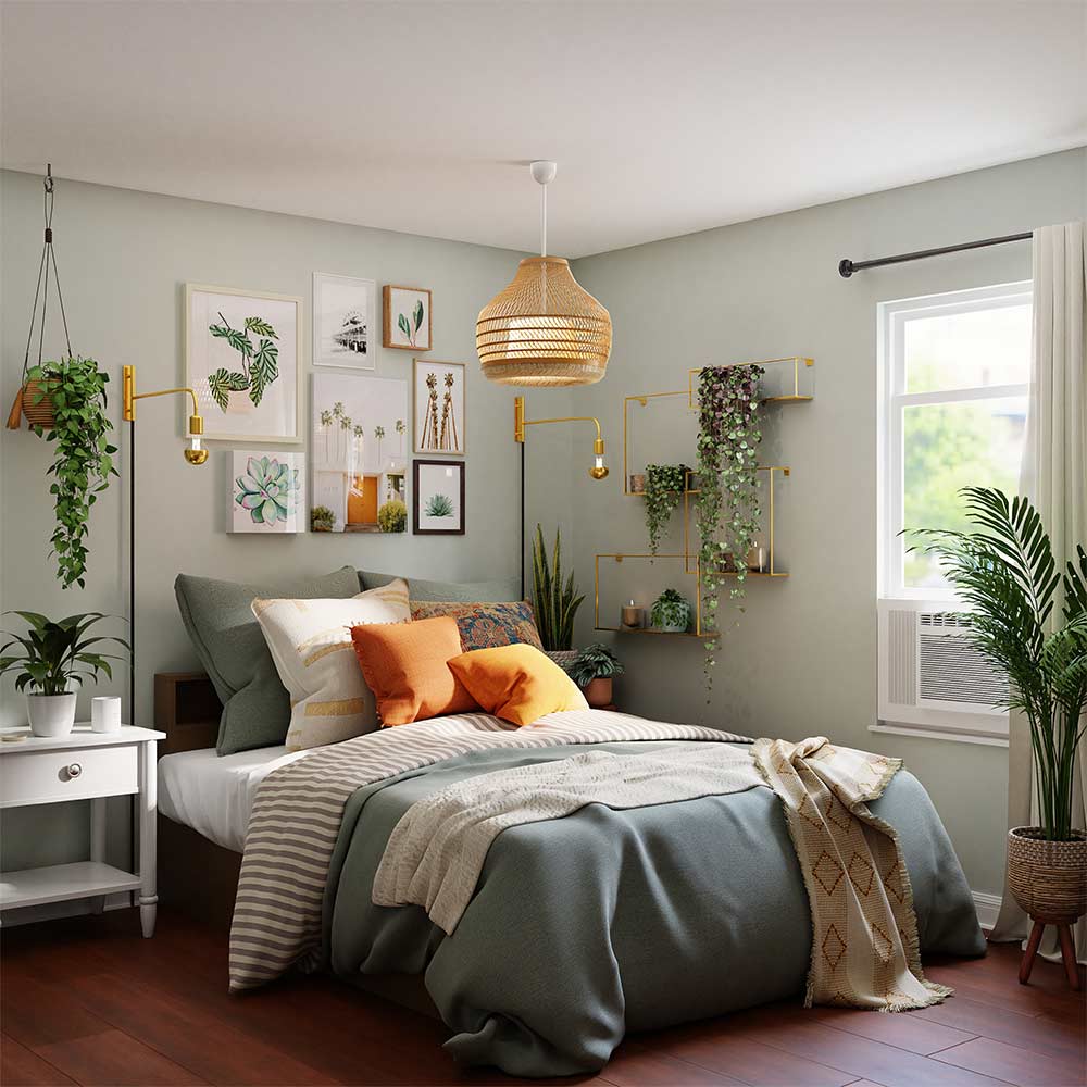tiny bedroom layout