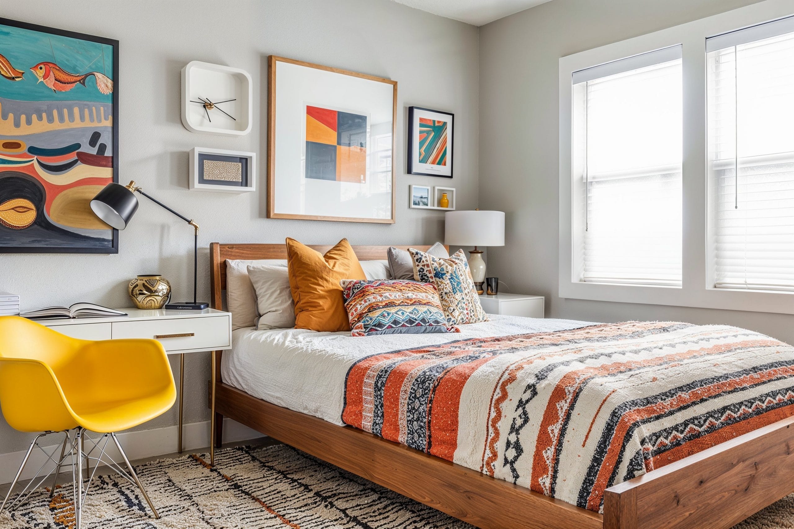 sleek minimalist teen rooms