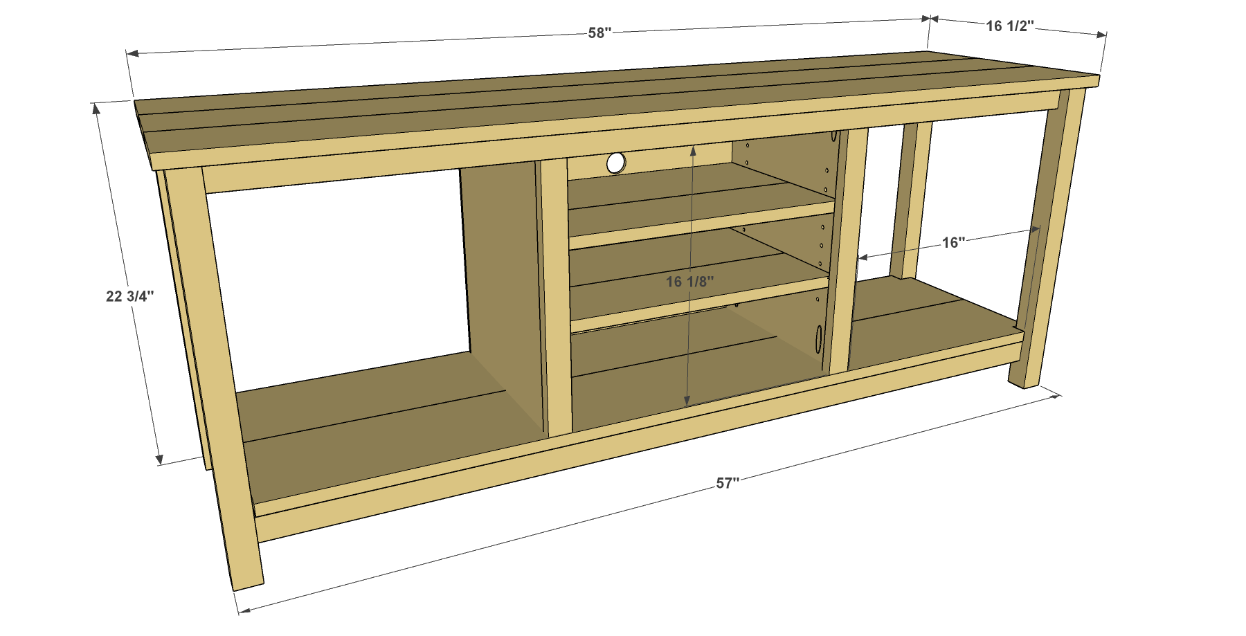 TV stand for beginner
