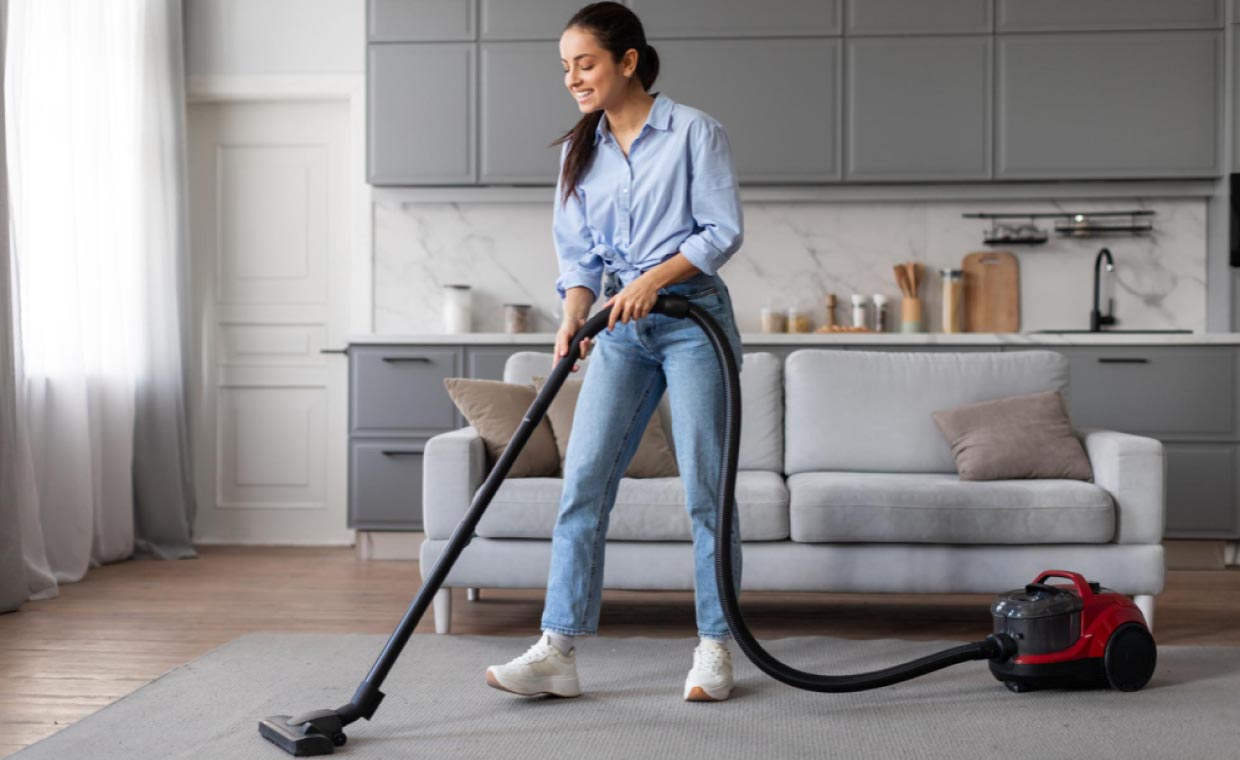how to vacuum properly