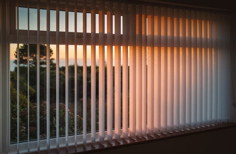 vertical blinds for sliding glass doors
