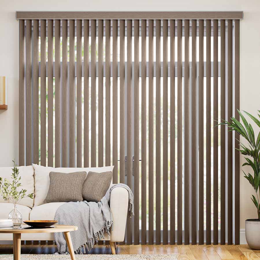 fabric vertical blinds