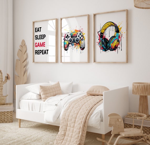 gaming room decor