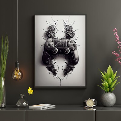 pc gaming setup decor