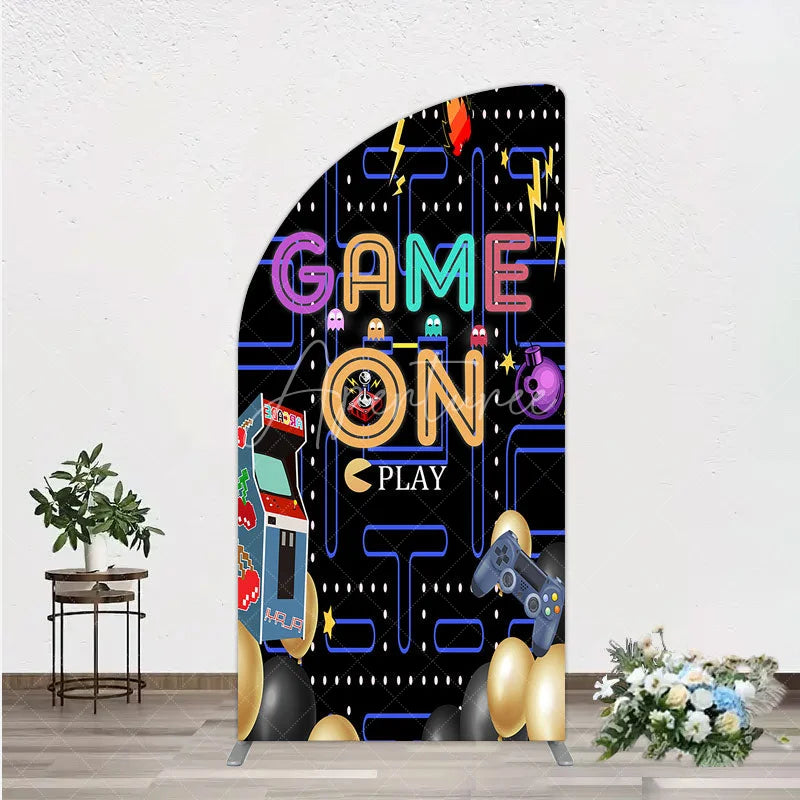 console gaming setup decor